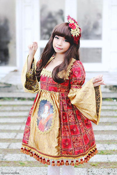 Dolldelight Dress Scarlet Rhapsody