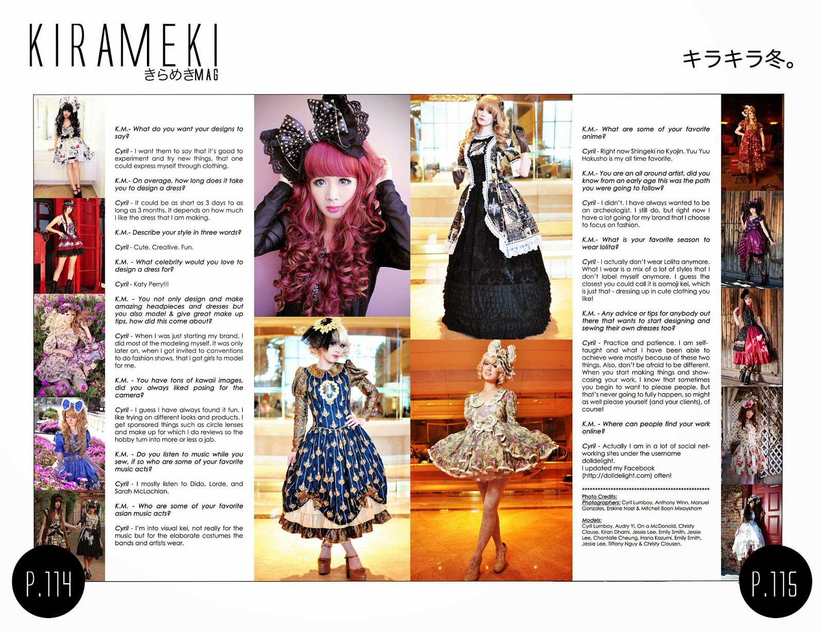 Kirameki Magazine Feature
