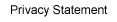 Privacy Statement